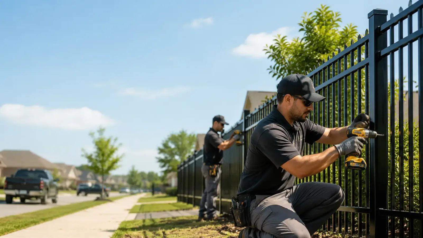 Metal Fence Installation in Brookside, AL